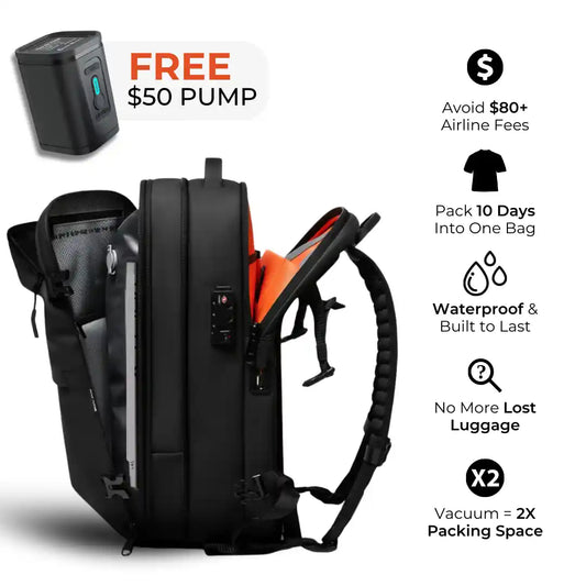 Lunaré - Vortex Vacuum-Seal Backpack